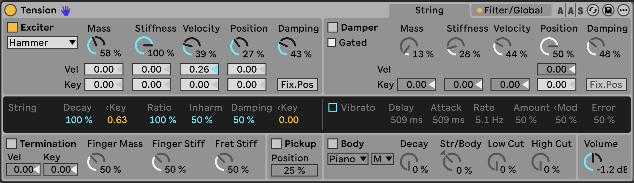 Tension (Ableton Live)